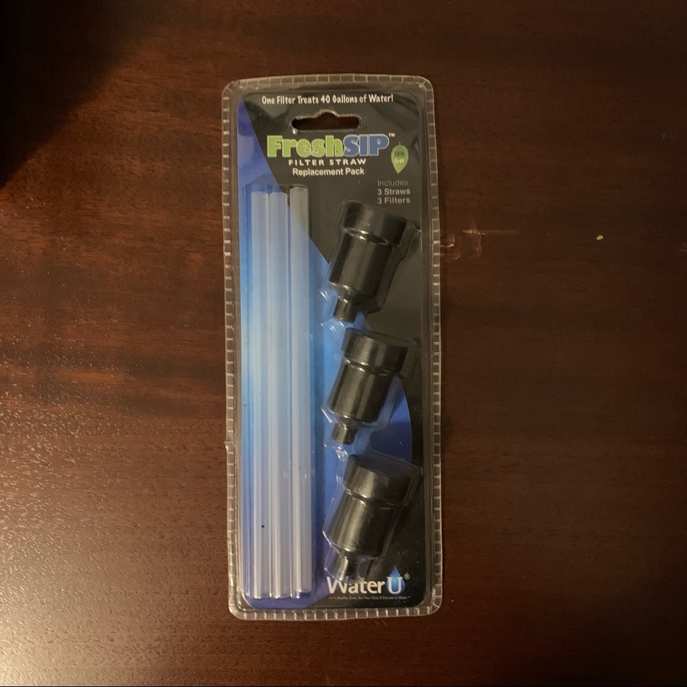NWT Fresh Sip Straws and Filtersx3